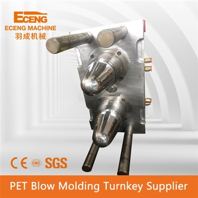 Asal shishasi uchun 2 kavitali preform qolip